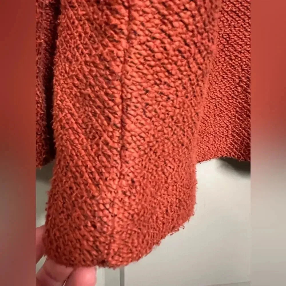 Soft Surroundings Marled Knit Woven Sweater - Picture 6 of 10